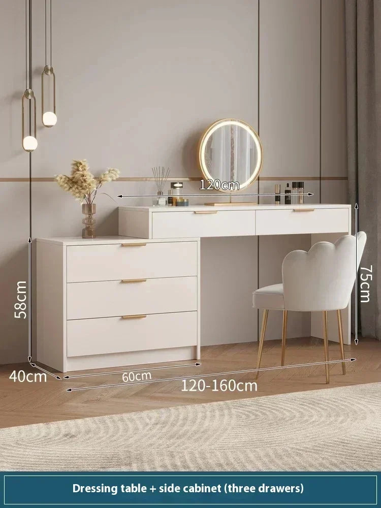 Girl's Modern Vanity Set with Drawer